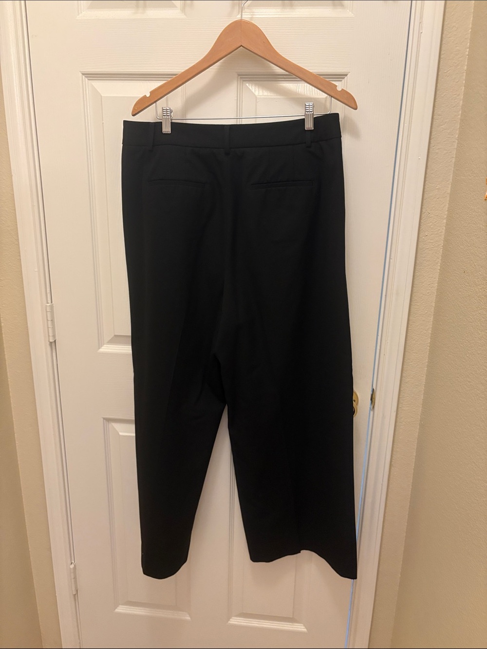 Talbots Classic Black Wide-Leg Women's Pants size 16 - Picture 3 of 3